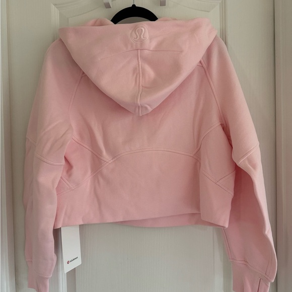 NWT Lululemon Scuba Oversized Half-Zip Hoodie Strawberry Milkshake Size XS/S - Picture 3 of 5